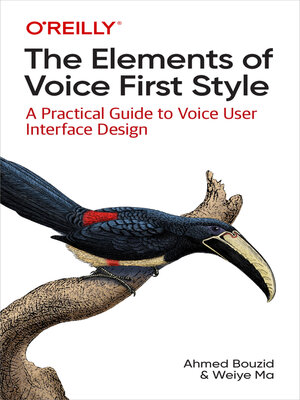 cover image of The Elements of Voice First Style